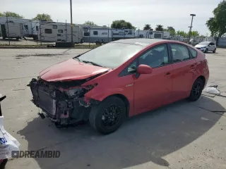 2014 Toyota Prius Four with VIN JTDKN3DU4E1771880, listed as a Copart auction lot 52784265 with 133,698 mi miles and Salvage title. Bid and sale history available at DreamBid. Image 1.