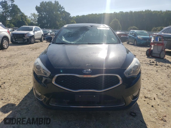 2015 Kia Cadenza Premium with VIN KNALN4D79F5180889, listed as a Copart auction lot 68486404 with 106,196 mi miles and Salvage Title. Bid and sale history available at carsss.com. Image 5.