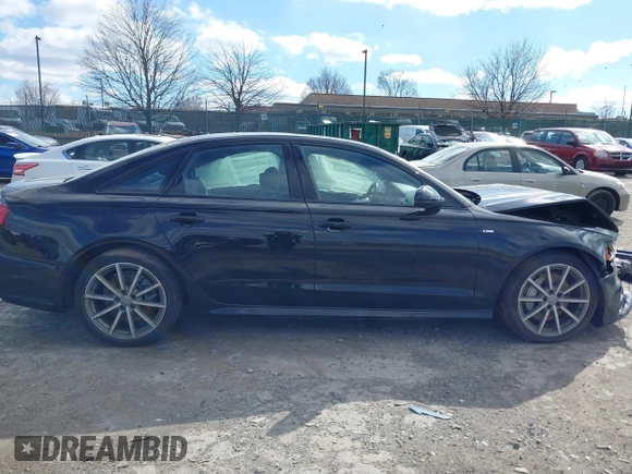 2018 Audi A6 Premium Plus with VIN WAUG8AFC3JN101856, listed as a IAAI auction lot 41589518 with 46,930 mi miles. Bid and sale history available at carsss.com. Image 12.