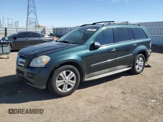 2008 Mercedes-Benz GL-Class 4.6L with VIN 4JGBF71E08A353852, listed as a Copart auction lot 52790035 with 178,788 mi miles and Salvage Title. Bid and sale history available at carsss.com. Image 1.