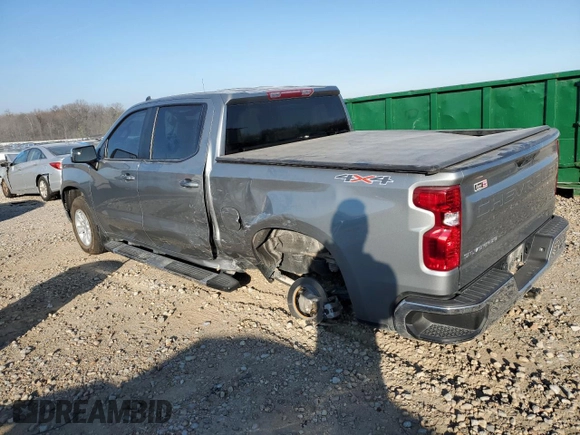 2023 Chevrolet Silverado 1500 LT with VIN 1GCPDDEK3PZ277638, listed as a Copart auction lot 87401664 with 29,220 mi miles and Salvage Title. Bid and sale history available at carsss.com. Image 2.