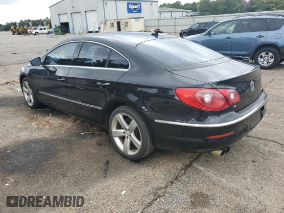 2011 Volkswagen CC Lux Plus with VIN WVWHN7ANXBE726381, listed as a Copart auction lot 71350894 with 128,046 mi miles and Salvage Title. Bid and sale history available at carsss.com. Image 2.