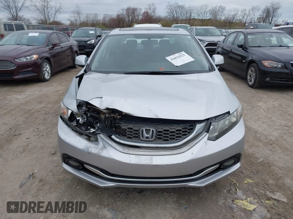 2013 Honda Civic EX-L with VIN 2HGFB2F97DH585930, listed as a IAAI auction lot 42052923 with 187,239 mi miles and . Bid and sale history available at DreamBid. Image 12.