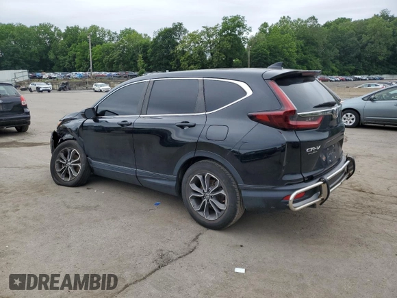 2021 Honda CR-V EX-L with VIN 2HKRW2H85MH612621, listed as a Copart auction lot 59610025 with 38,476 mi miles and Non repairable. Bid and sale history available at DreamBid. Image 2.