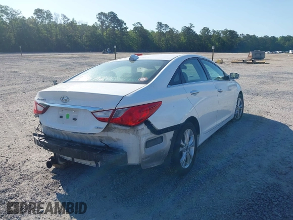 2013 Hyundai Sonata Limited with VIN 5NPEC4AC2DH577389, listed as a IAAI auction lot 42144592 with 145,327 mi miles and . Bid and sale history available at carsss.com. Image 4.
