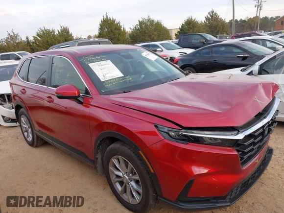 2025 Honda CR-V EX with VIN 2HKRS4H40SH404535, listed as a IAAI auction lot 40948382 with 5,102 mi miles and . Bid and sale history available at DreamBid. Image 13.