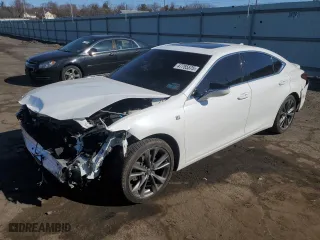 2019 Lexus ES with VIN 58ABZ1B19KU036473, listed as a Copart auction lot 47755575 with 49,932 mi miles and Salvage Title. Bid and sale history available at carsss.com. Image 1.