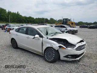 2017 Ford Fusion SE with VIN 3FA6P0H9XHR269911, listed as a Copart auction lot 58222835 with Not provided miles and Salvage title. Bid and sale history available at DreamBid. Image 4.