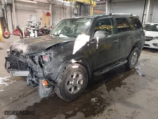 2019 Toyota 4Runner SR5 with VIN JTEZU5JRXK5192308, listed as a IAAI auction lot 41327678 with 127,320 mi miles. Bid and sale history available at carsss.com. Image 18.