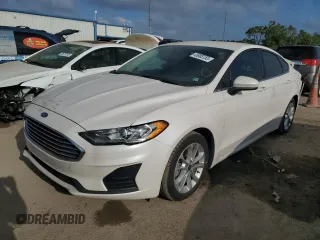 2020 Ford Fusion Hybrid SE with VIN 3FA6P0LU1LR161312, listed as a Copart auction lot 43885153 with 53,395 mi miles. Bid and sale history available at carsss.com. Image 1.