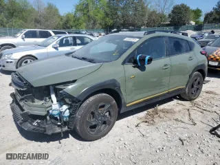 2024 Subaru Crosstrek Sport with VIN 4S4GUHF68R3707707, listed as a Copart auction lot 53302325 with 11,281 mi miles and Salvage Title. Bid and sale history available at carsss.com. Image 1.
