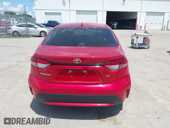 2021 Toyota Corolla LE with VIN 5YFEPMAE4MP168772, listed as a IAAI auction lot 39918982 with 84,699 mi miles. Bid and sale history available at carsss.com. Image 16.