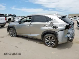 2020 Lexus NX 300 F Sport with VIN JTJSARBZXL2176260, listed as a Copart auction lot 57898055 with 64,257 mi miles and Salvage title. Bid and sale history available at DreamBid. Image 2.