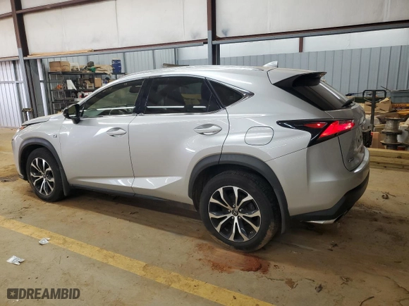 2015 Lexus NX 200t with VIN JTJBARBZ2F2006818, listed as a Copart auction lot 46463865 with 130,063 mi miles and Salvage Title. Bid and sale history available at carsss.com. Image 2.