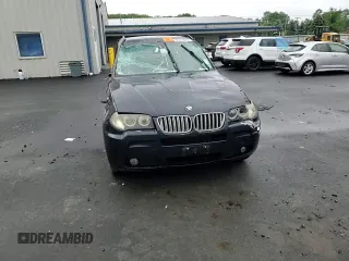 2007 BMW X3 3.0si with VIN WBXPC93477WF16698, listed as a Copart auction lot 61415625 with Not provided miles and Salvage title. Bid and sale history available at DreamBid. Image 14.