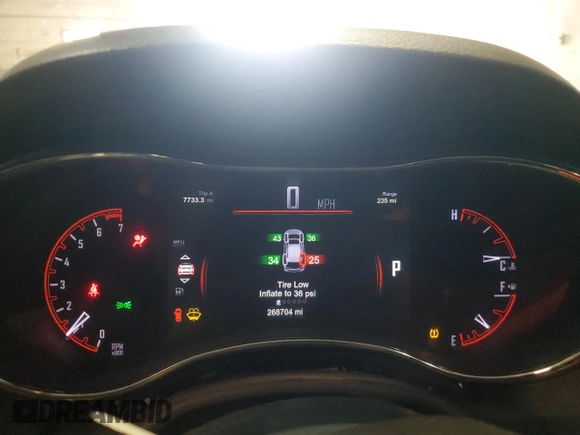 2014 Dodge Durango Limited с VIN 1C4RDJDG7EC388679, выставлен на аукционе Copart как лот 57232015 с пробегом 268 704 миль миль и Чистый • Clean title. История ставок и продаж доступна на DreamBid. Изображение 9.