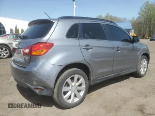 2015 Mitsubishi Outlander GT with VIN 4A4AP4AW0FE039332, listed as a Copart auction lot 54896985 with 61,733 mi miles and Salvage title. Bid and sale history available at DreamBid. Image 3.