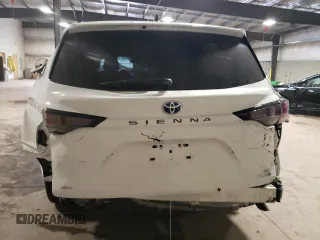 2024 Toyota Sienna LE with VIN 5TDKSKFC8RS111034, listed as a Copart auction lot 73759094 with 0 mi miles and Salvage Title. Bid and sale history available at carsss.com. Image 6.
