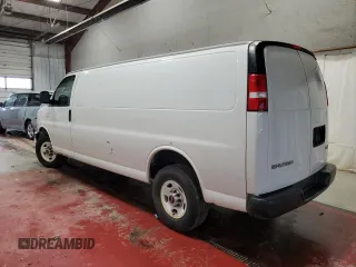 2020 GMC Savana Cargo with VIN 1GTW7BFP4L1263712, listed as a Copart auction lot 55313515 with 160,260 mi miles and Clean Title. Bid and sale history available at carsss.com. Image 2.