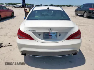2014 Mercedes-Benz CLA 250 with VIN WDDSJ4EB8EN040382, listed as a Copart auction lot 61055185 with 76,380 mi miles and Salvage title. Bid and sale history available at DreamBid. Image 6.