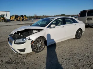 2019 Lincoln MKZ Reserve I with VIN 3LN6L5D91KR614030, listed as a Copart auction lot 46224965 with 47,639 mi miles and Salvage Title. Bid and sale history available at carsss.com. Image 1.