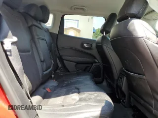 2017 Jeep Compass Latitude with VIN 3C4NJDBB3HT660606, listed as a Copart auction lot 60023685 with 80,526 mi miles and Salvage title. Bid and sale history available at DreamBid. Image 11.