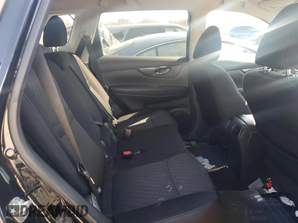 2019 Nissan Rogue SV with VIN 5N1AT2MV9KC816800, listed as a Copart auction lot 49165225 with 107,665 mi miles and Salvage Title. Bid and sale history available at carsss.com. Image 11.