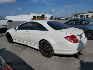 2010 Mercedes-Benz CL-Class CL 550 with VIN WDDEJ8GB2AA025203, listed as a Copart auction lot 50587715 with 133,283 mi miles and Salvage Title. Bid and sale history available at carsss.com. Image 2.