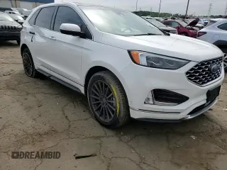 2020 Ford Edge Titanium with VIN 2FMPK3K99LBB10615, listed as a Copart auction lot 62351625 with 52,461 mi miles and Non repairable. Bid and sale history available at DreamBid. Image 13.