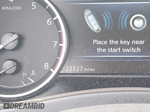 2023 Nissan Murano SL with VIN 5N1AZ2CJ4PC133326, listed as a IAAI auction lot 41715657 with 22,127 mi miles and . Bid and sale history available at DreamBid. Image 15.