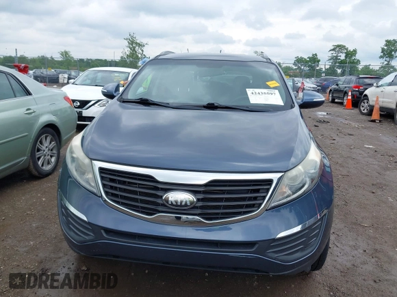 2013 Kia Sportage LX with VIN KNDPB3A26D7452008, listed as a IAAI auction lot 42435597 with 109,397 mi miles and . Bid and sale history available at DreamBid. Image 13.
