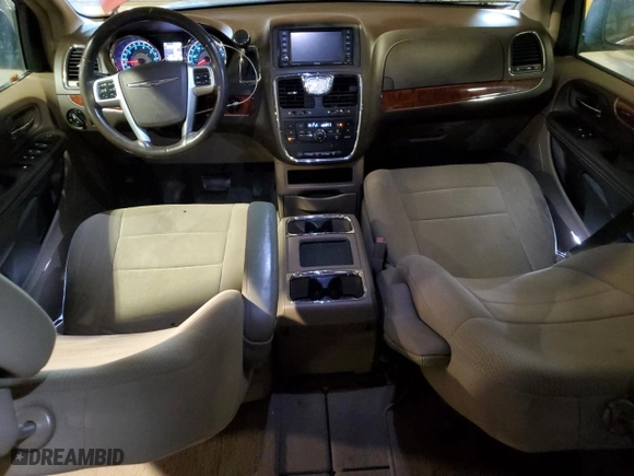 2012 Chrysler Town & Country Touring with VIN 2C4RC1BG1CR134928, listed as a Copart auction lot 46523715 with 113,073 mi miles and Salvage Title. Bid and sale history available at carsss.com. Image 8.