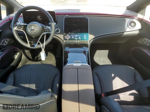 2023 Mercedes-Benz EQS with VIN W1KCG2DBXPA033002, listed as a Copart auction lot 42047594 with 8,826 mi miles. Bid and sale history available at carsss.com. Image 8.