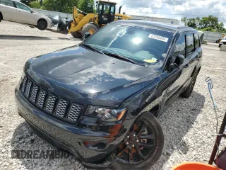 2022 Jeep Grand Cherokee WK Laredo E with VIN 1C4RJFAG5NC148072, listed as a Copart auction lot 63280404 with 25,373 mi miles and Salvage Title. Bid and sale history available at carsss.com. Image 1.