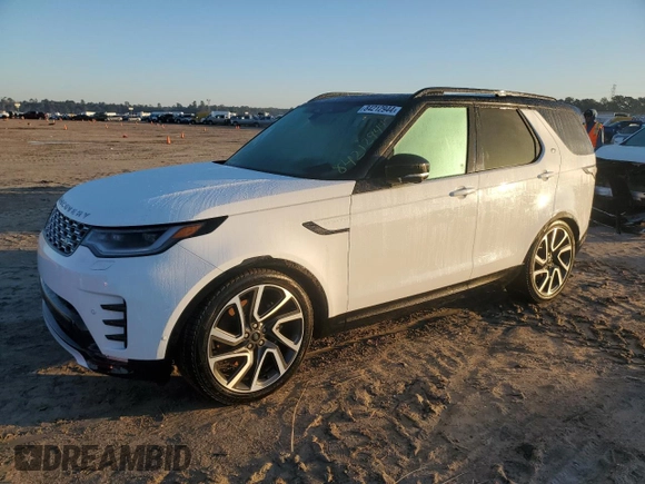 2024 Land Rover Discovery Metropolitan Edition with VIN SALRW4EU0R2487736, listed as a Copart auction lot 84212944 with 0 mi miles and Non Repairable. Bid and sale history available at carsss.com. Image 1.