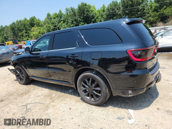 2017 Dodge Durango R/T with VIN 1C4SDJCT1HC944294, listed as a Copart auction lot 63930435 with 74,540 mi miles and Salvage title. Bid and sale history available at DreamBid. Image 2.