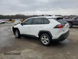 2021 Toyota RAV4 Hybrid XLE with VIN 2T3RWRFV7MW114611, listed as a Copart auction lot 48426295 with 76,436 mi miles and Salvage Title. Bid and sale history available at carsss.com. Image 2.