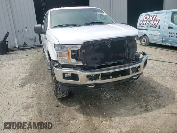 2018 Ford F-150 XL with VIN 1FTEW1E5XJKF72486, listed as a Copart auction lot 53668785 with 206,282 mi miles and Salvage Title. Bid and sale history available at carsss.com. Image 14.