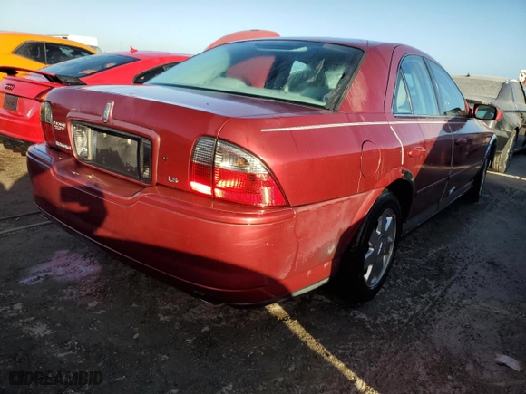2004 Lincoln LS w/Luxury Pkg with VIN 1LNHM86S84Y653306, listed as a Copart auction lot 78505694 with 0 mi miles and Non Repairable. Bid and sale history available at carsss.com. Image 3.