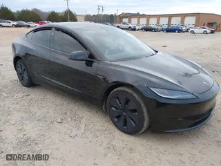 2024 Tesla Model 3 Long Range with VIN 5YJ3E1EB3RF807688, listed as a IAAI auction lot 41835681 with 18,312 mi miles. Bid and sale history available at carsss.com. Image 1.