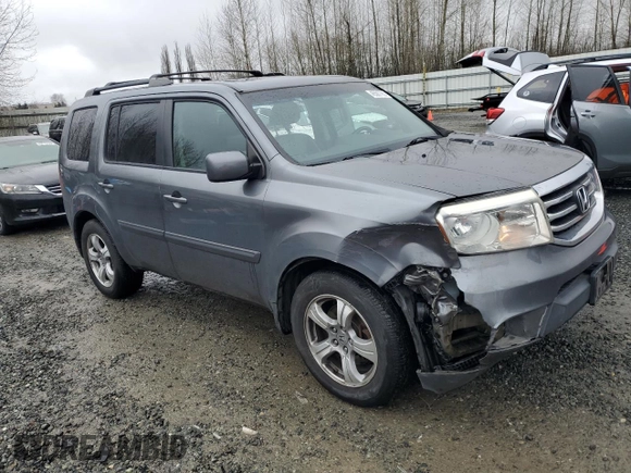 2013 Honda Pilot EX-L with VIN 5FNYF4H62DB050858, listed as a Copart auction lot 45587785 with 177,775 mi miles and Salvage Title. Bid and sale history available at carsss.com. Image 4.