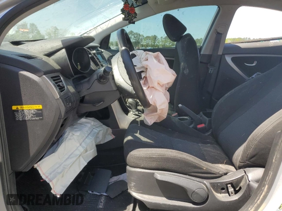 2013 Hyundai Elantra with VIN KMHD35LE9DU032243, listed as a Copart auction lot 53285835 with 122,389 mi miles and Salvage title. Bid and sale history available at DreamBid. Image 7.