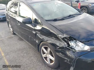 2017 Toyota Prius v Two with VIN JTDZN3EU1HJ066102, listed as a IAAI auction lot 41429125 with 168,152 mi miles. Bid and sale history available at carsss.com. Image 6.