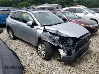 2023 Toyota Corolla Cross LE with VIN 7MUBAABGXPV061925, listed as a Copart auction lot 63201055 with Not provided miles and Clean title. Bid and sale history available at DreamBid. Image 4.