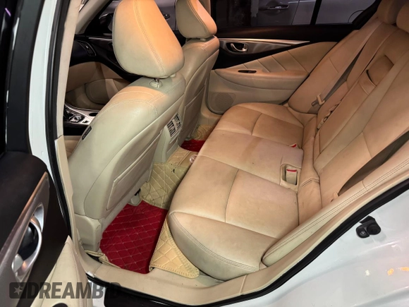 2015 Infiniti Q50 with VIN JN1BV7AR9FM396109, listed as a Copart auction lot 54572095 with 138,477 mi miles and Salvage Title. Bid and sale history available at carsss.com. Image 6.