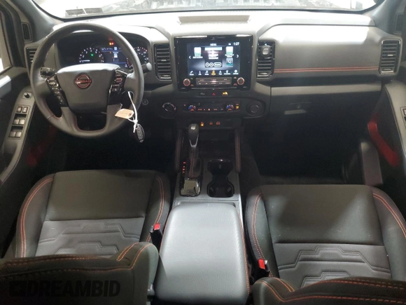 2024 Nissan Frontier SV with VIN 1N6ED1EK4RN620101, listed as a Copart auction lot 61064595 with 11,929 mi miles and Salvage title. Bid and sale history available at DreamBid. Image 8.