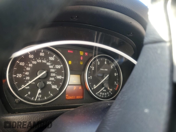 2011 BMW 3 Series 328i xDrive with VIN WBAPK5G59BNN31157, listed as a Copart auction lot 46153605 with 123,652 mi miles and Salvage Title. Bid and sale history available at carsss.com. Image 9.