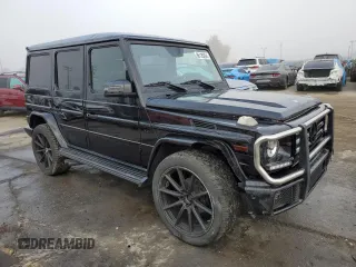 2017 Mercedes-Benz G-Class G 550 with VIN WDCYC3KF9HX270886, listed as a Copart auction lot 86125264 with 90,343 mi miles and Salvage Title. Bid and sale history available at carsss.com. Image 4.
