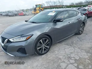 2020 Nissan Maxima SV with VIN 1N4AA6CV8LC381729, listed as a IAAI auction lot 41922243 with 78,766 mi miles. Bid and sale history available at carsss.com. Image 18.
