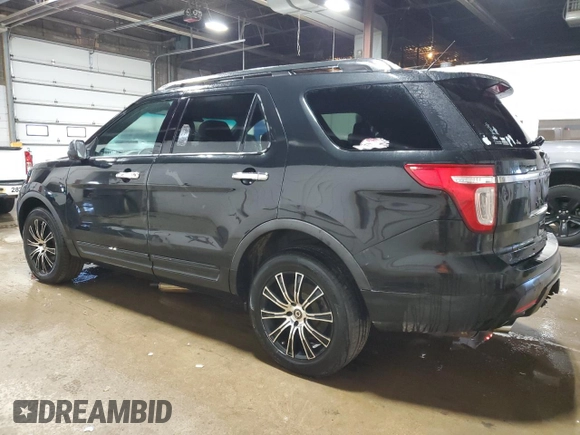 2013 Ford Explorer with VIN 1FM5K8B83DGA36887, listed as a Copart auction lot 50355255 with 185,665 mi miles and Clean Title. Bid and sale history available at carsss.com. Image 2.